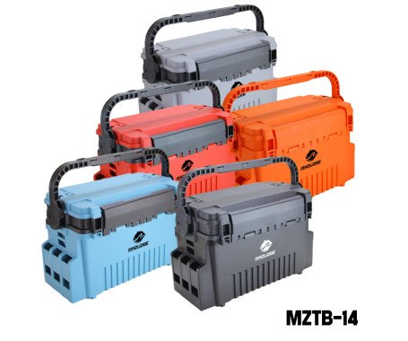 AQUA MARINE - Fishing Tackle Box - Multiple Colors Available (Medium Size)